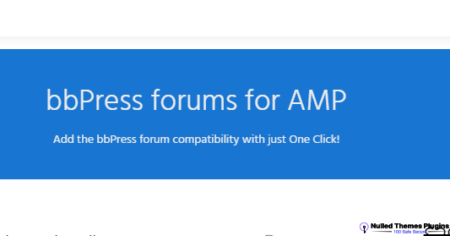 bbPress Forums for AMP 1.4.4