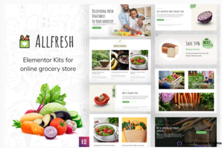 Allfresh – Grocery Store Template Kit