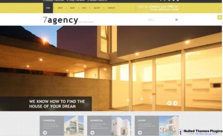 7agency – Real Estate Agency Modern Joomla Template