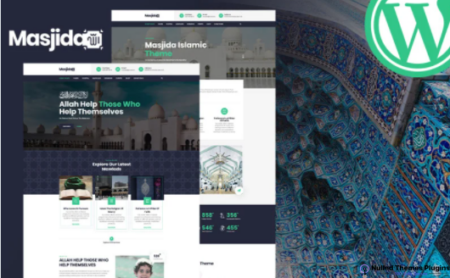 Masjida – Islam Mosque WordPress Theme